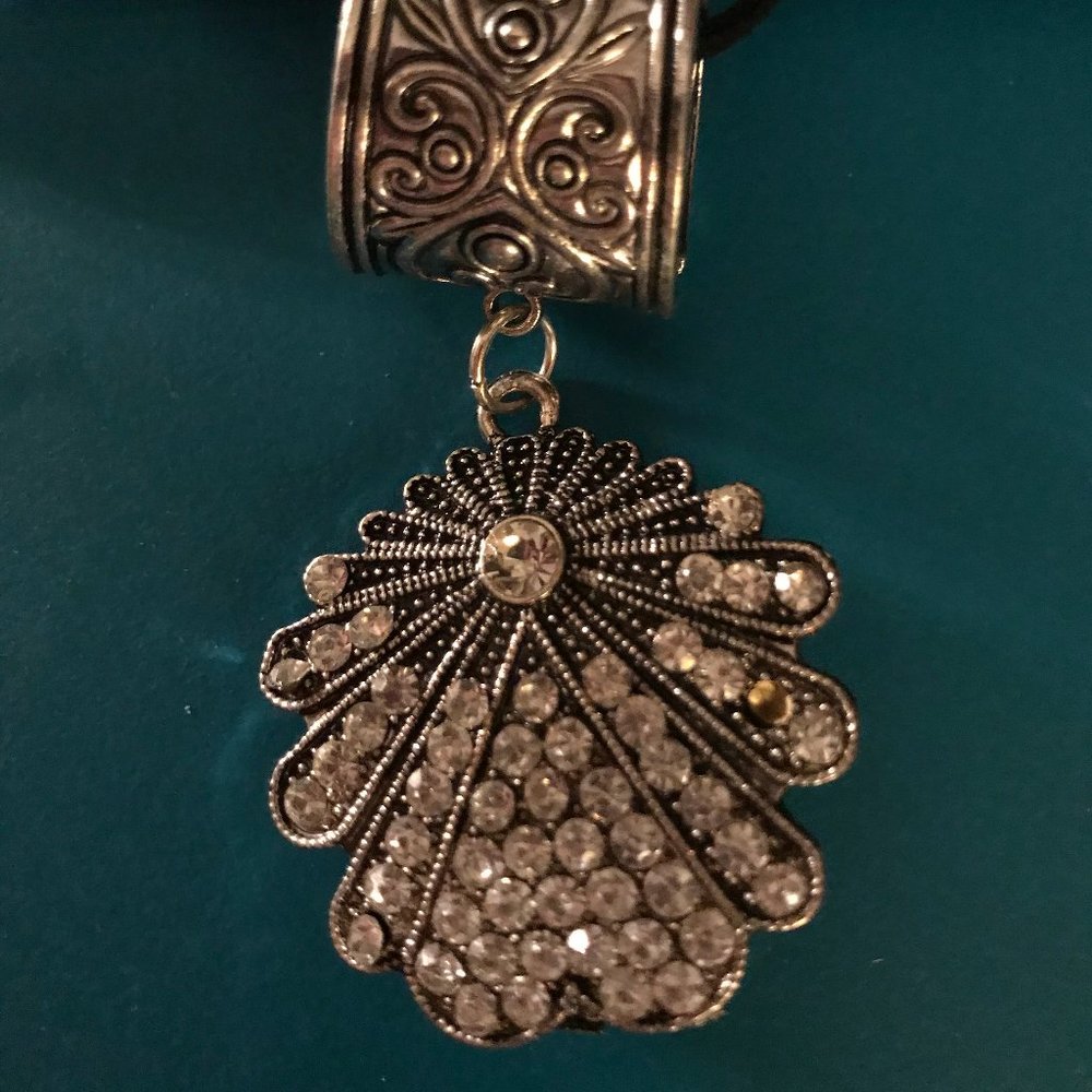 Necklace Enhancer or Scarf Jewelry